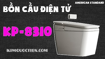 Bồn Cầu Điện Tử American Standard Plat KP-8310 I KP-8312 I Made in Korea I KIMQUOCTIEN.COM