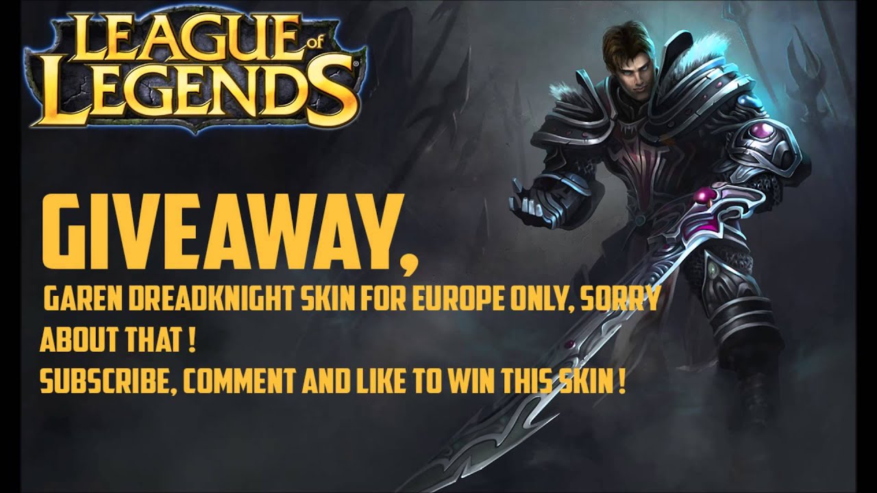 League Of Legends Skin Giveaway