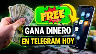 ✅¡Telegram Bot paga DINERO GRATIS! | Trabajos Online para Ganar Dinero 2026