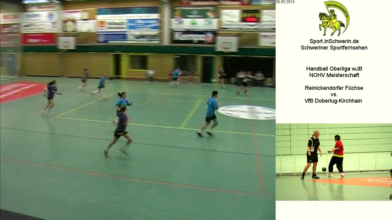 Handball Oberliga wJB NOHV Meisterschaft Reinickendorfer Füchse vs