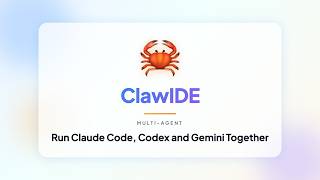 Run All Agents Together (ClawIDE)