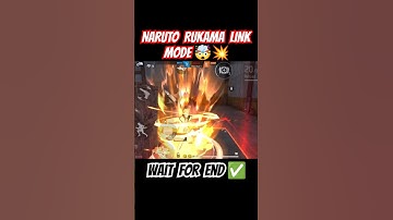 NARUTO RUKAMA LINK MODE 🤯 #shorts #viral #freefire #shortsfeed #trendingshorts #trending #new