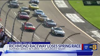 2025 NASCAR Series race at Richmond Raceway moved to Saturday night after Spring race removed