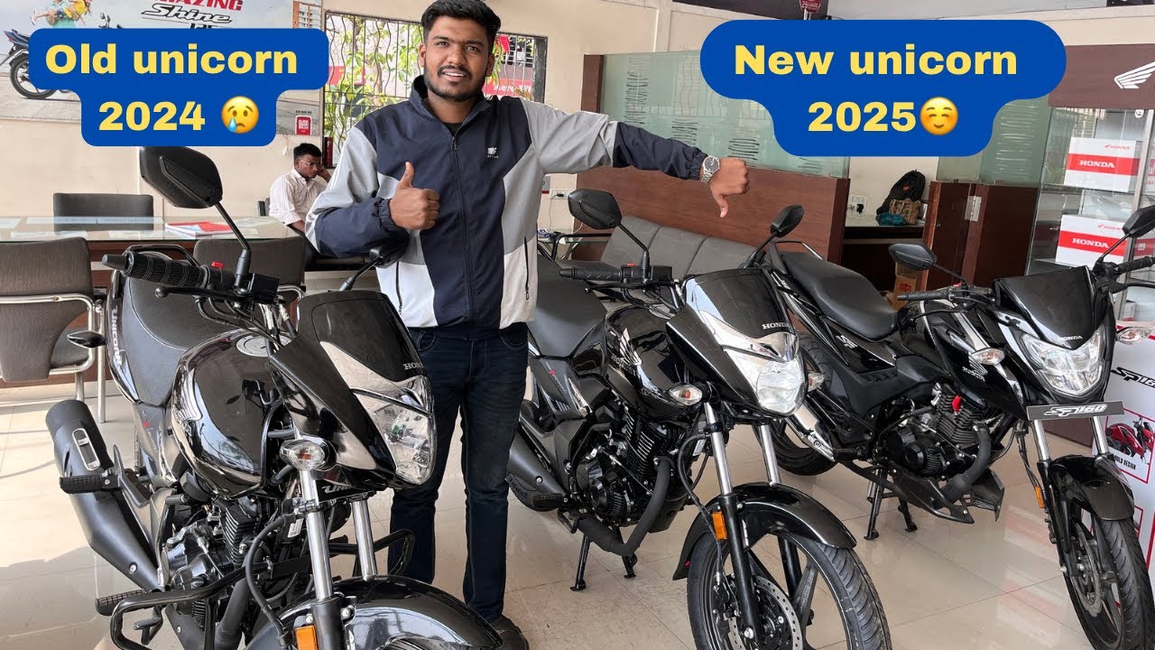 Honda Unicorn 2025 Model VS Honda Unicorn 2024 Model | travelex Ashish