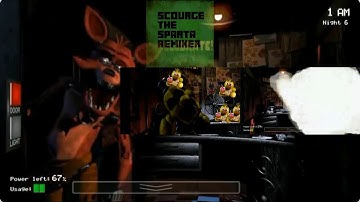 (REUPLOAD) {60Fps} (Collab) Ten Minutes at Freddys (Sparta 3o3ish Remix)