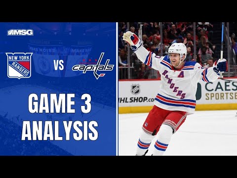 Rangers Take Commanding 3-0 Series Lead With Stingy Road Win 
