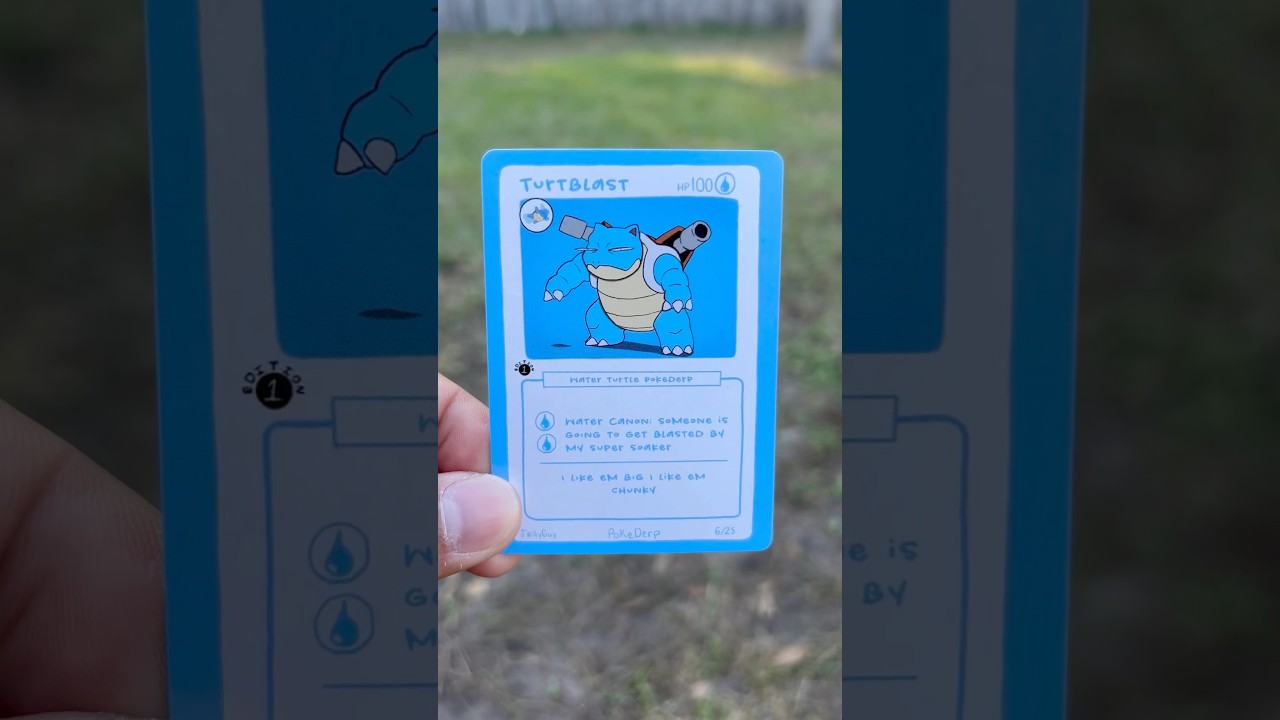 Parody Pokmon Cards #short - YouTube