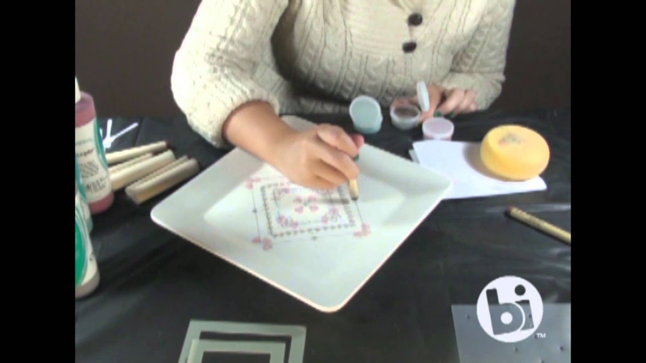 How to use Rubber Stamp Tapestry YouTube