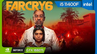 FAR CRY 6 | i5 11400f | GTX 1660ti | FullHD