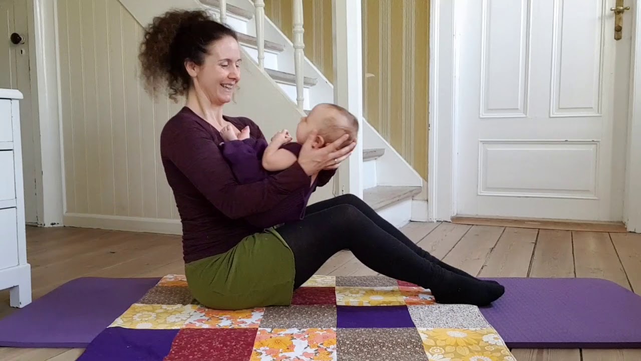 Mor-træning med baby fra 8 uger efter fødslen