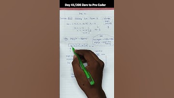 Day 41/200: Subarray Sum Equals K | Interview Prep #dsa #leetcode #arrays #prefixsum #hashmap #viral