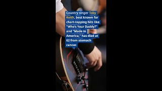 Famous Country Music Star Toby Keith Dies of Cancer at 62 Net Worth