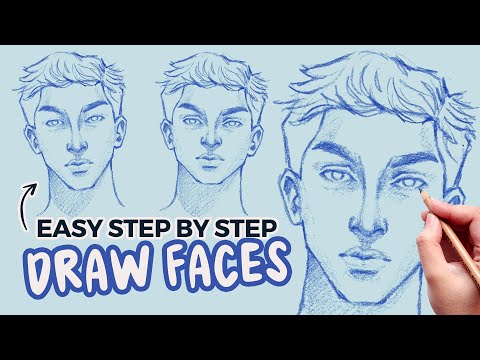 Video: How To Draw A Guy