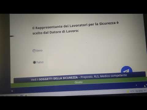 Quiz finale modulo