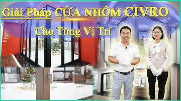 [TKC] Cửa Nhôm CIVRO Cao Cấp – Giải Pháp Chi Tiết Cho Biệt Thự Cao Cấp
