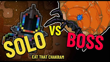 SOLO vs Ghorm the Devourer [Boss Fight] w/ Galaxite Chakram  - Core Keeper