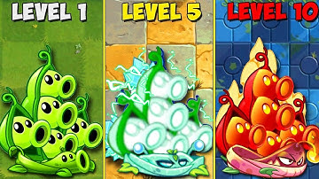 Random 40 Pair Plant & Vine LEVEL 1 vs MAX vs M200 - Who Will Win? - Pvz 2 Plant vs Plant