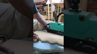 the cutting process behind handmade wooden art creations #woodscraft #woodworking  #woodart