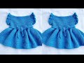 How To Crochet Baby Dress 0-3 Month (Tutorial Part 2