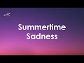 Lana Del Rey - Summertime Sadness (Lyrics)