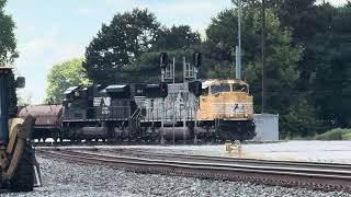 NS 302 a few weeks ago with NS1800 leading and some scanner talk in Fostoria!