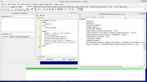 Funciones y procedimientos que manejan cadenas 1