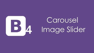 Bootstrap 4 Carousel Image Slider - HTML5 and CSS3 Tutorial