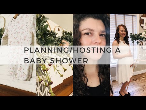 PLANNING/HOSTING A BABY SHOWER