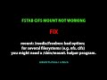 Linux mount mediafreebox bad option for several filesystems eg nfs cifs
