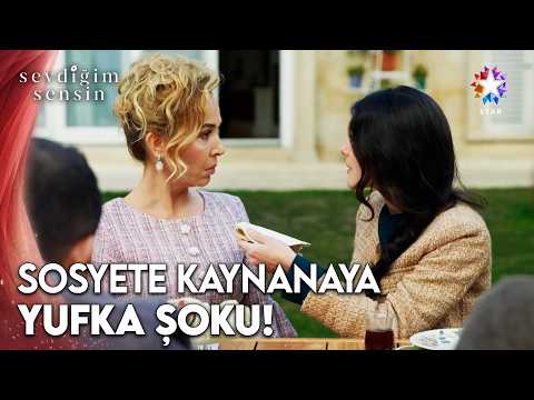 Dicle Sosyete Kaynanasına Ayar Verdi: İnci'ye Yufka Şoku! | Sevdiğim Sensin 20. Bölüm