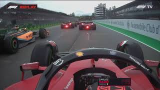 SAINZ RACE START EmiliaRomagnaGP