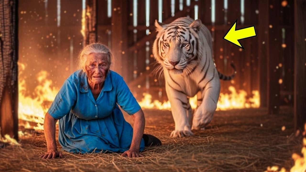 ابن مزارع غني لم ينقذ الأم من الحظيرة المشتعلة، لكن النمر الأبيض يصل في النهاية و...