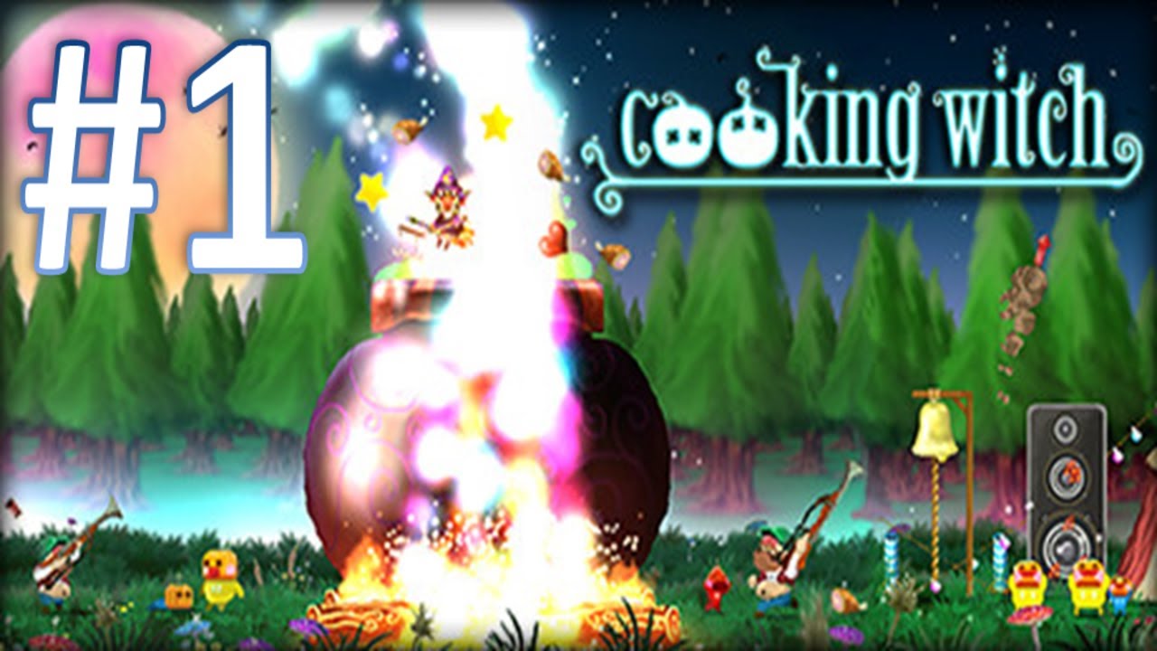 COOKING (with) CHILDREN??? - Cooking Witch/Gameplay #1