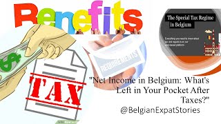 Unlock the Secrets of Net Income Calculation in Belgium! 💰 | Special Tax Regime Explained 🇧🇪