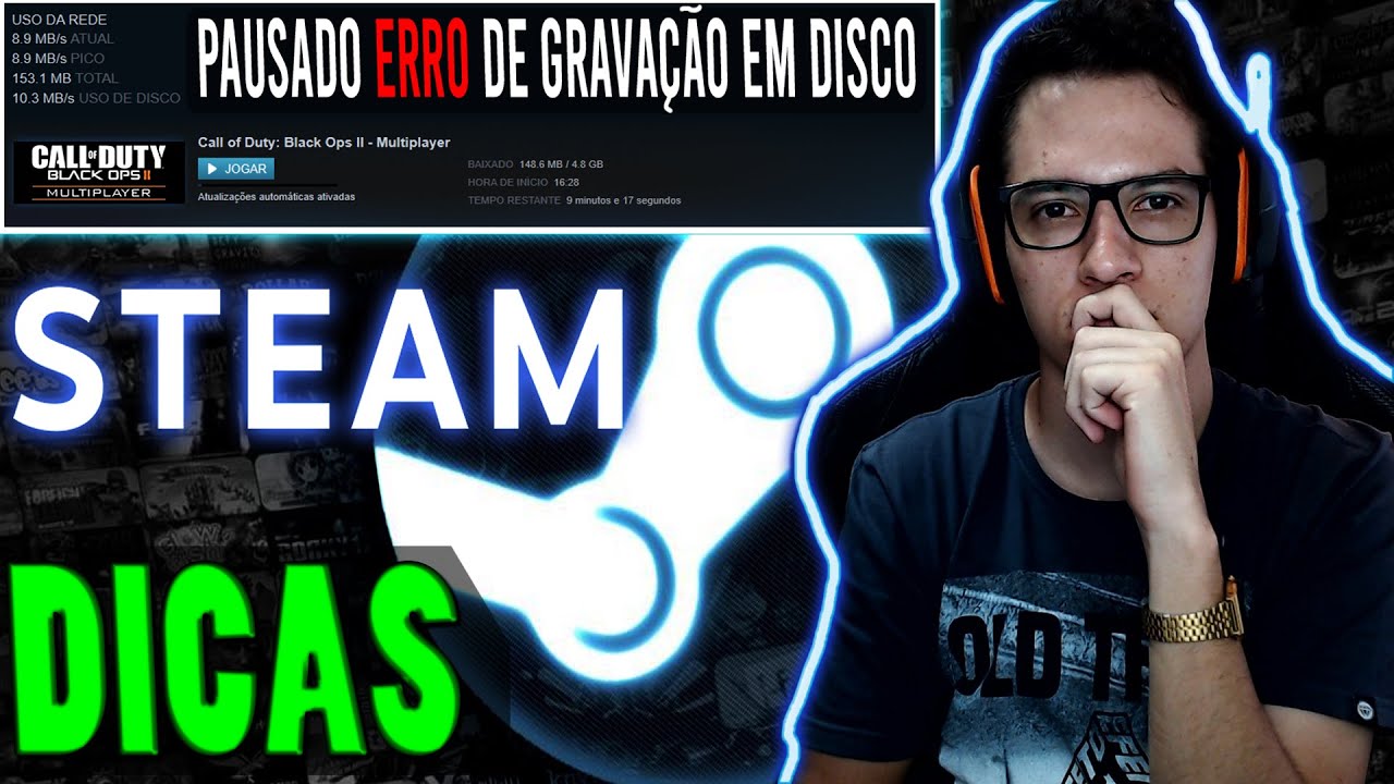 RESOLVIDO - Erro Steam não Grava Login e Senha 