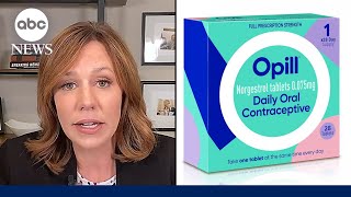 1st overthecounter birth control pill approved by FDA | ABCNL