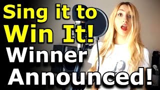 Sing It To Win It - Winner Announced - Giusy Ferrigno - Ken Tamplin Vocal Academy