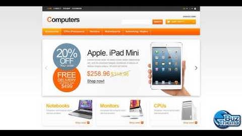 Download Responsive Computers Store PrestaShop Theme by  Hermes TM