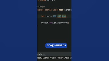 Write numbers this way to promote code readability #programming #coding #shorts