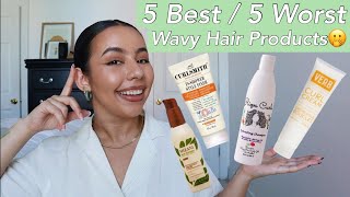 5 BEST 5 WORST PRODUCTS FOR WAVY HAIR