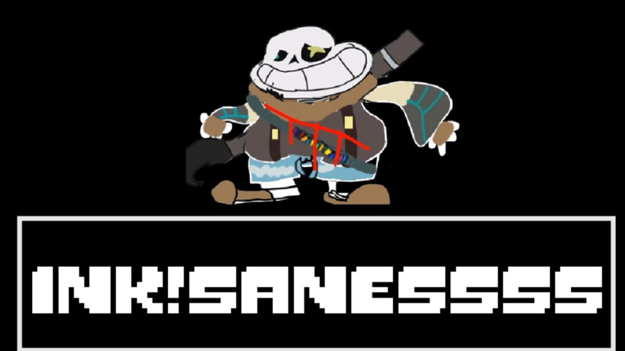 乱雑に書かれたサンズがいろんなサネスと共に襲ってくる Ink Saness Shangavan Fight Fdy Youtube