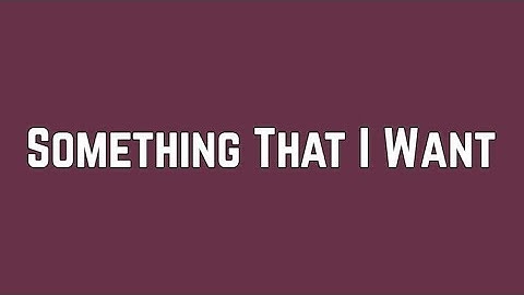 Grace Potter - Something That I Want (Lyric Video)