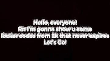 4 LOCKER CODES THAT NEVER EXPIRES