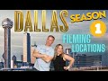 Dallas TV Show Filming Locations | Season 1 - The Miniseries (1978) Dallas, Texas THEN & NOW