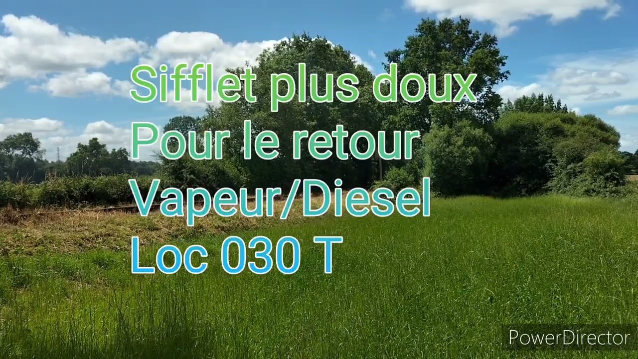 Trains à Vapeur/Diesel touristique en Vendée(85)
