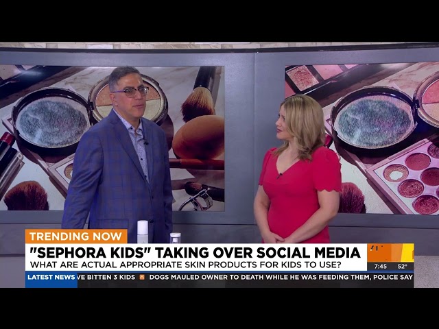 Dr. T talking about the "sephora kids" trend