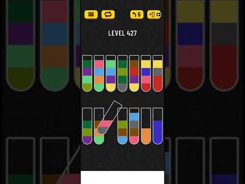 How to do Water sort Puzzle level 427 | Water sort puzzle | Color Sorting Game | Gaming Shortcuts |