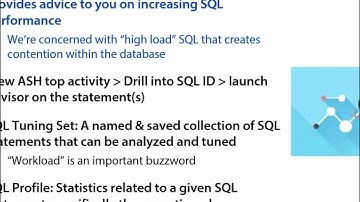 0305 The SQL Tuning Advisor