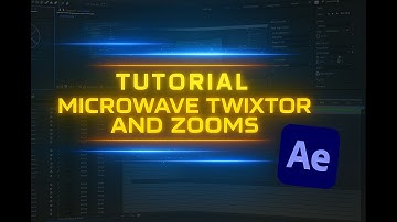 MICROWAVE TWIXTORS and Zooms | TUTORIAL After Effects |