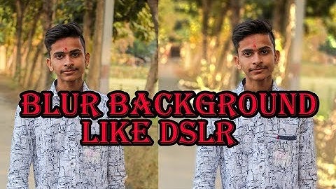 How to blur background like DSLR in Photoshop/ Blur Photo Background in Photoshop